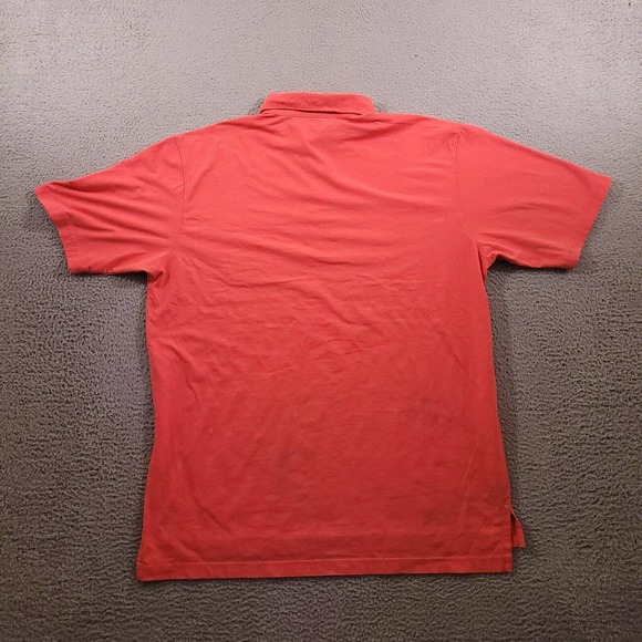 Oliver Ridley Shirt Mens‎ Extra Large Pink Solid Performance Golf Polo Dad - Picture 6 of 10